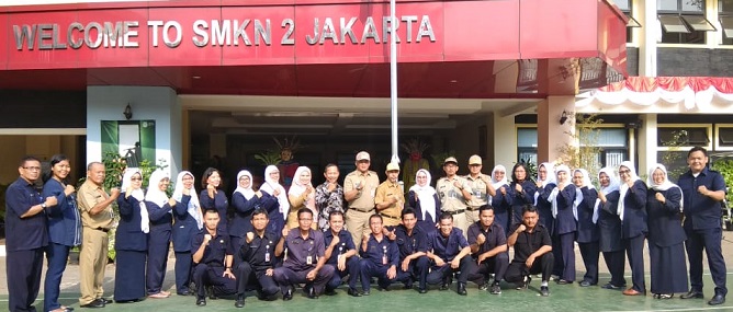 Visitasi Walikota Jakarta Pusat Menghadapi LSS Tingkat Provinsi